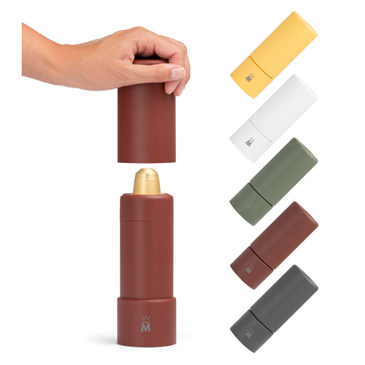 Madama Recicloo - Coffee Capsules Recycling Tool for Aluminum Nespresso Pods. Aluminum Capsule Recycler. Red
