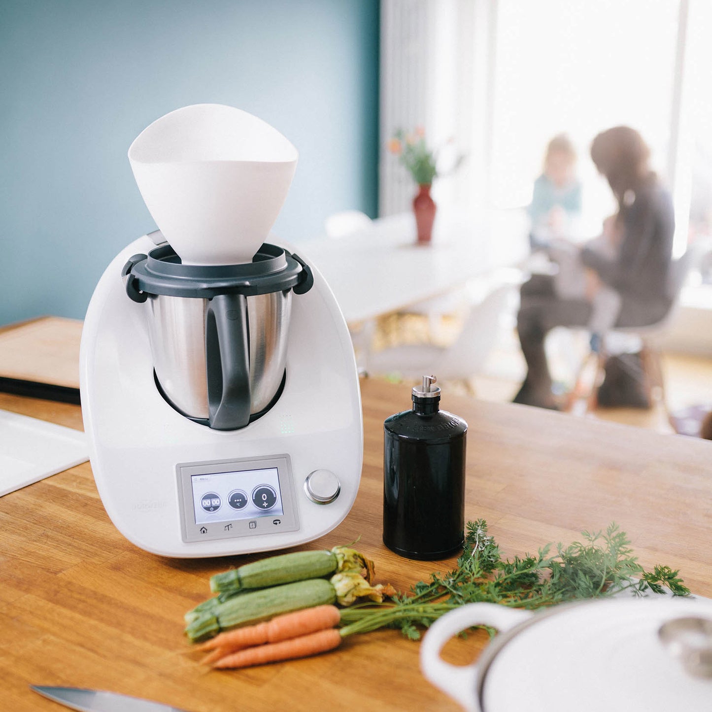 Bimbuto - Funnel for Thermomix TM31, TM5, TM6 and Monsieur Cuisine Connect and Plus
