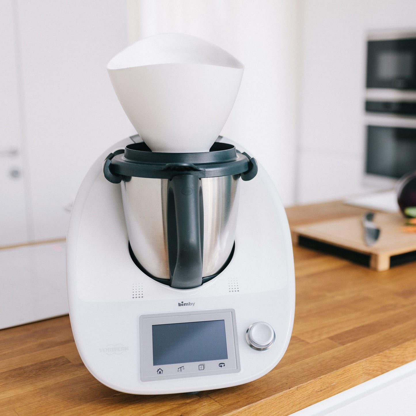 Bimbuto - Funnel for Thermomix TM31, TM5, TM6 and Monsieur Cuisine Connect and Plus