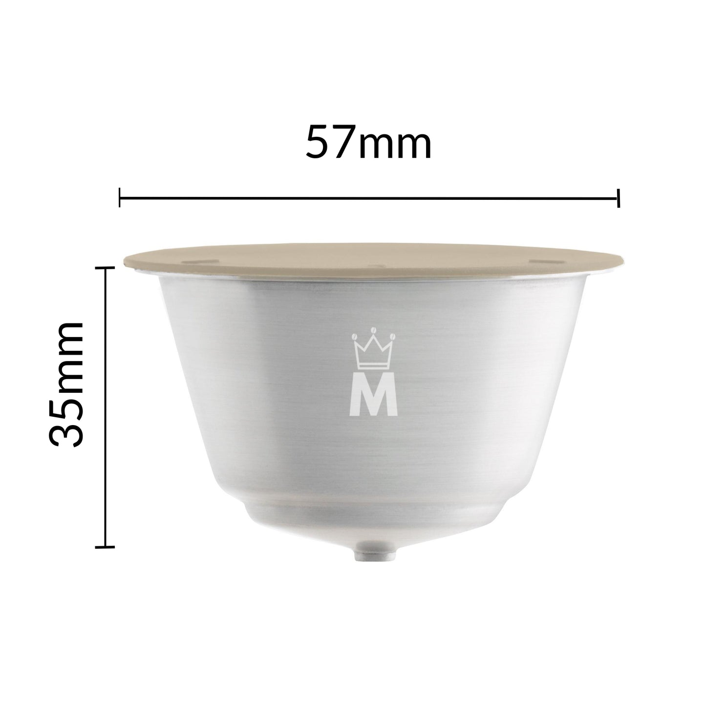Refillable Coffee Pod Compatible with Dolce Gusto - Complete Kit