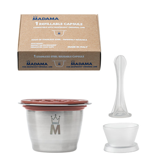 Refillable Coffee Pod Compatible with Nespresso - Basic Kit