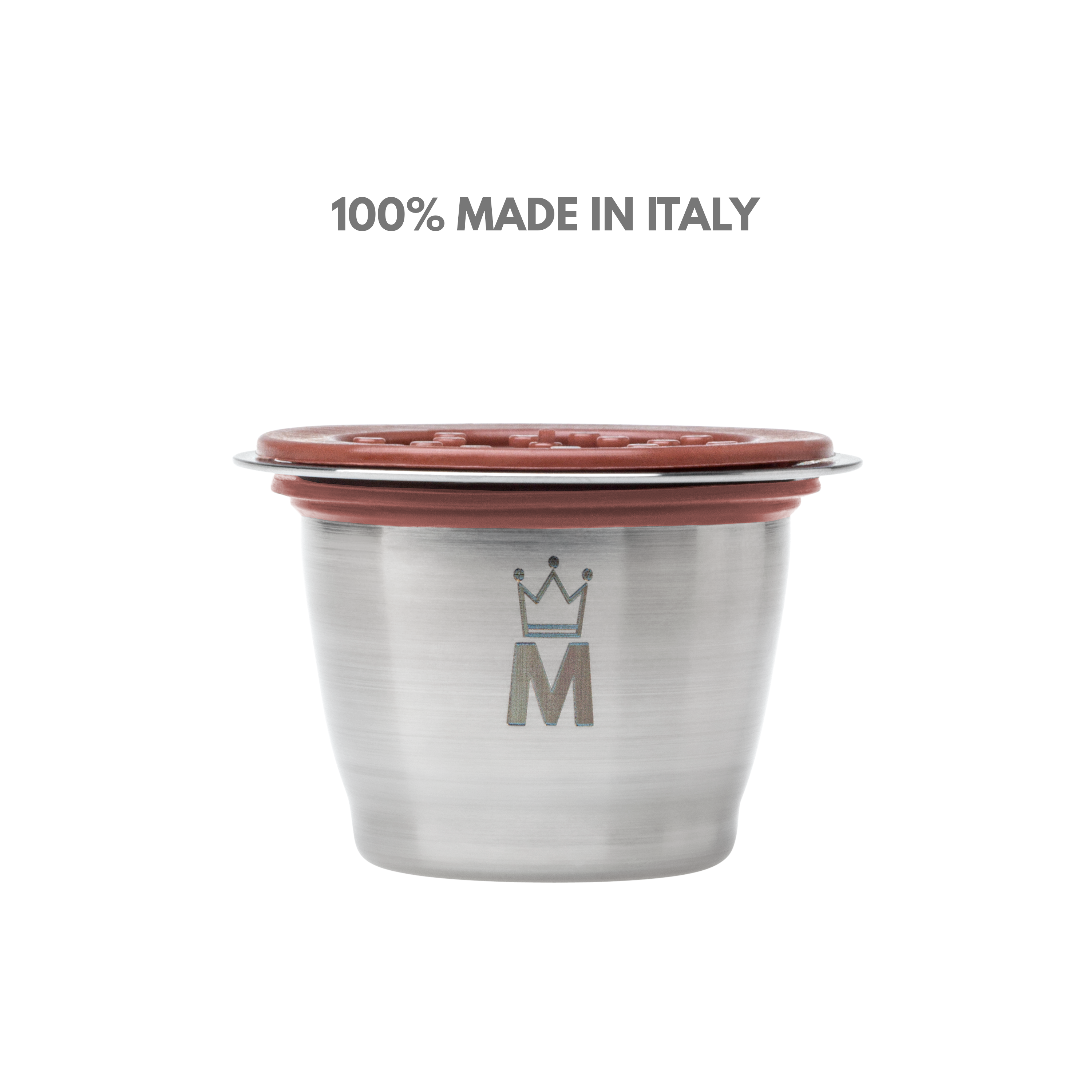 Bouchon Réutilisable Madama Pour Capsules Nespresso Vertuo & VertuoLine - Lot De 3 En Silicone Alimentaire 100% Made In Italy